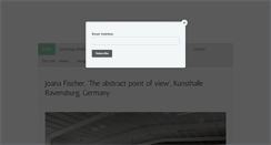 Desktop Screenshot of joana-fischer.com