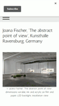 Mobile Screenshot of joana-fischer.com